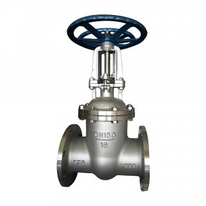 閘閥型號(hào)：Z41H-16C,規(guī)格：DN100配套法蘭、